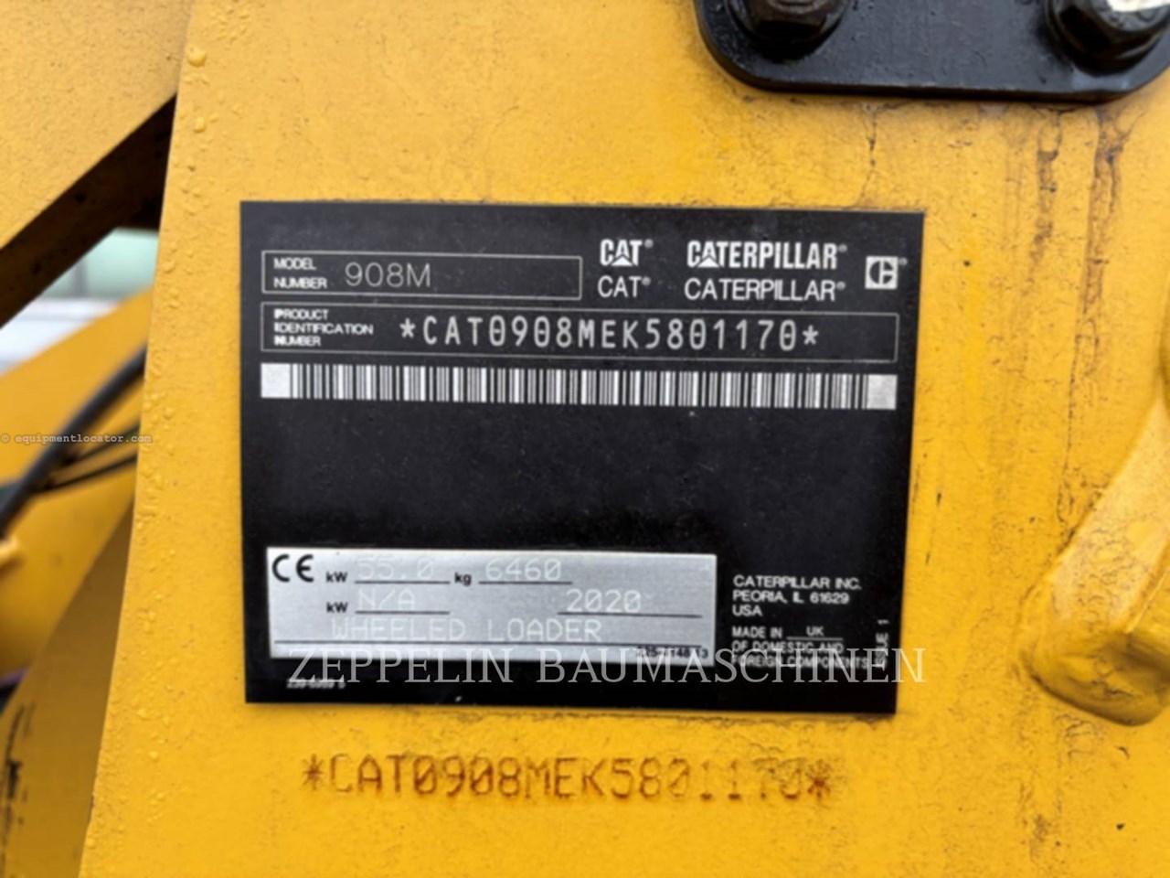 2020 Caterpillar 908M Image 20