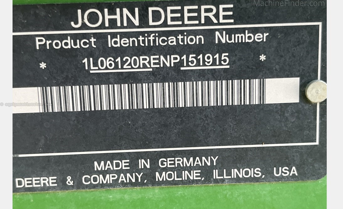 2022 John Deere 6R 120 Image 10