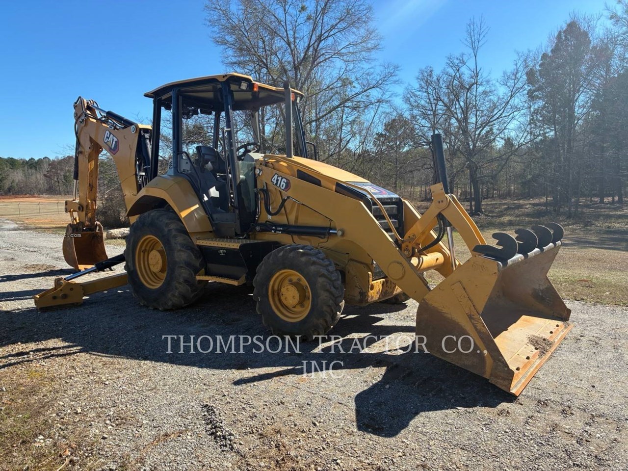 2021 Caterpillar 416 Image 2